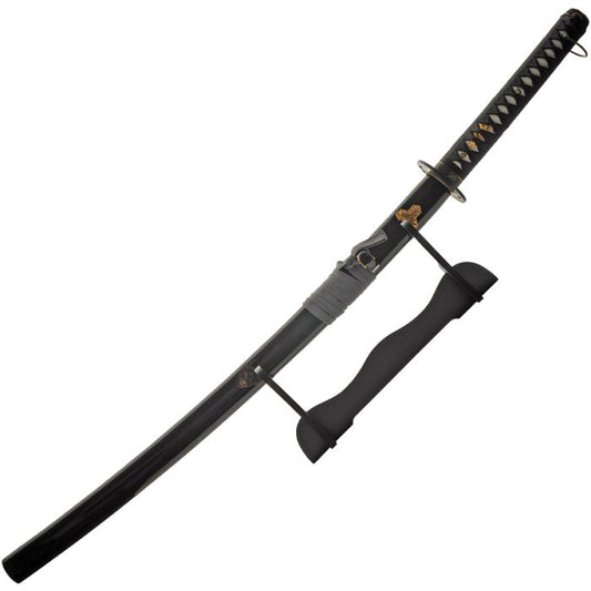 Rite Edge Oni Katana with Wood Stand