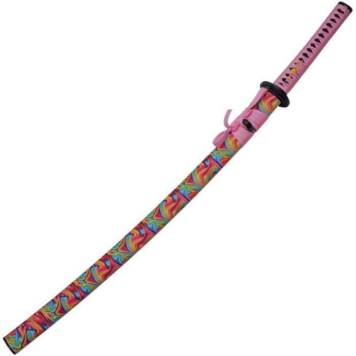 China Made Rainbow Taffy Katana