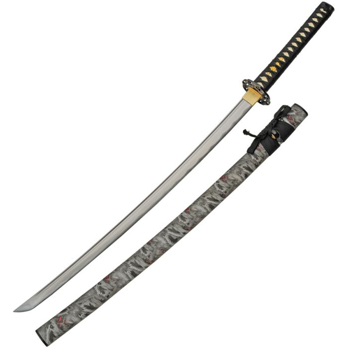 China Made Snarling Wolf Katana