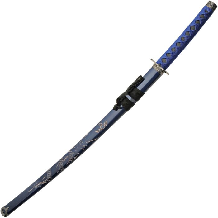 China Made Dragon Katana Blue