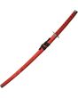 China Made Dragon Katana Red