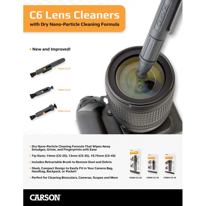 Carson Optics C6 Compact Lens Cleaner