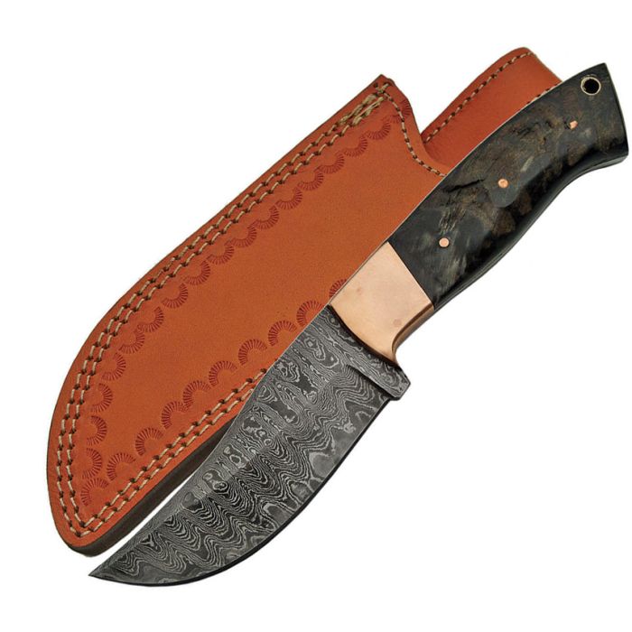 Damascus Ram Copper Skinner