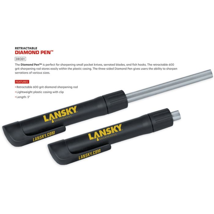 Lansky Retractable Diamond Pen