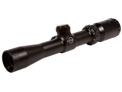 BSA 2-7x28 Edge Pistol Scope, Duplex Reticle, 1/4 MOA, 1&quot; Tube