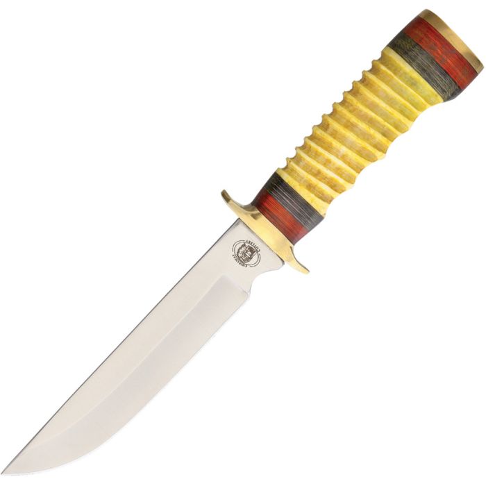 Frost Cutlery CW Spotted Wolf Skinner