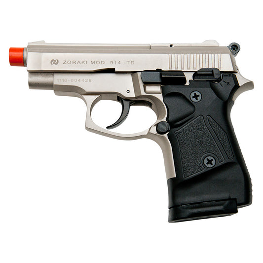 Zoraki Front Firing M914 Satin Finish 9mm Blank Gun Pistol