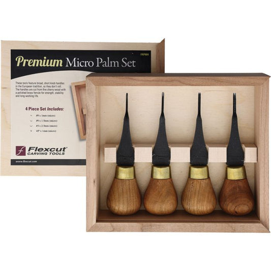 Flexcut Premium Micro-Palm Set