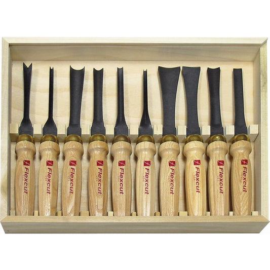 Flexcut Ten Piece Deluxe Mallet Set