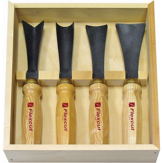 Flexcut Four Piece Mallet Sculptor Set