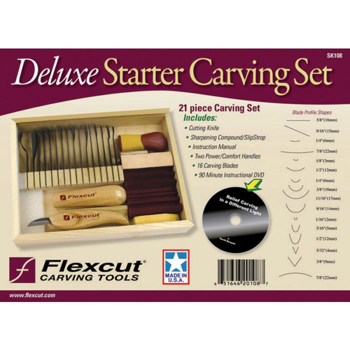 Flexcut Deluxe Starter Carving Set