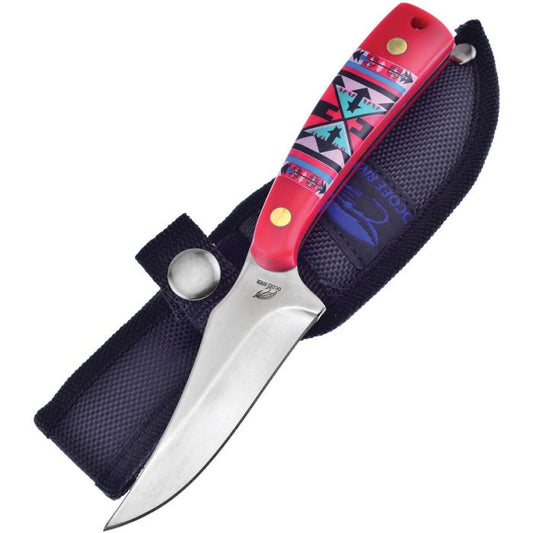 Frost Cutlery Aztec Skinner Red