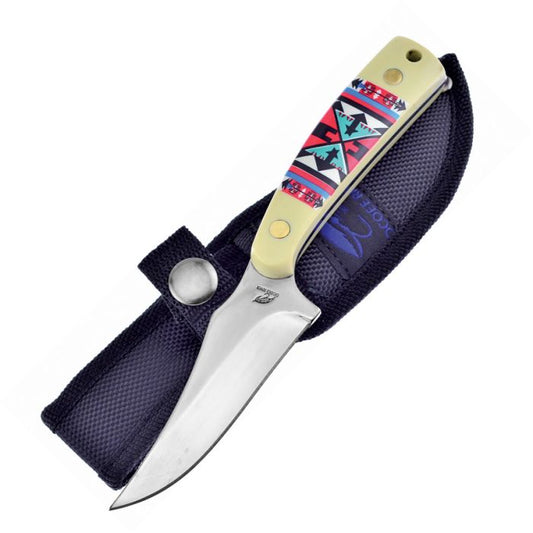 Frost Cutlery Aztec Skinner White