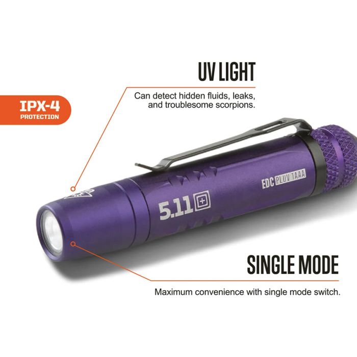 5.11 Tactical EDC PLUV Flashlight