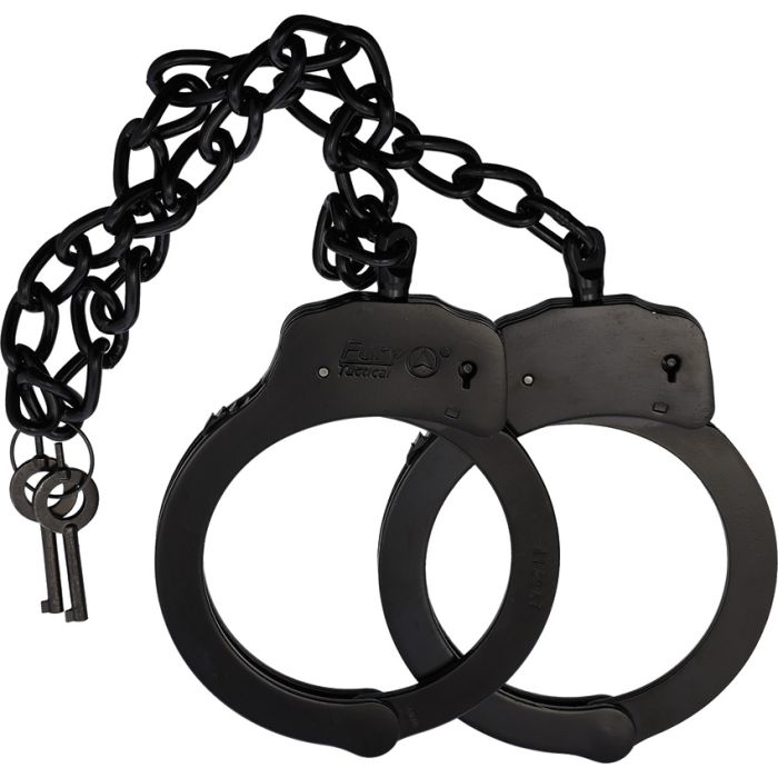 Fury Leg Irons Handcuffs Black