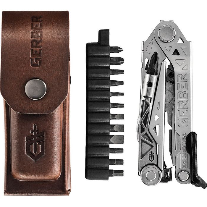 Gerber Center Drive Plus Bits Leather