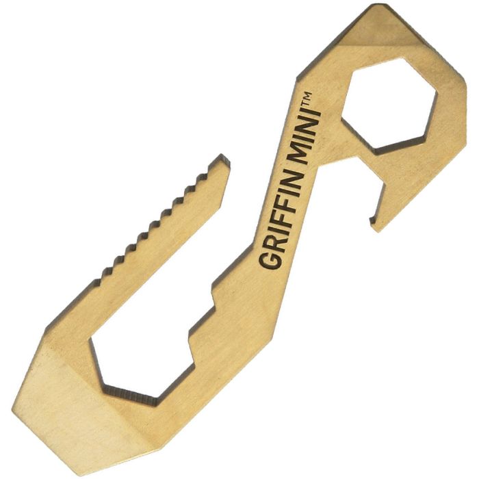 Griffin Pocket Tool GPT Mini Pocket Tool Brass