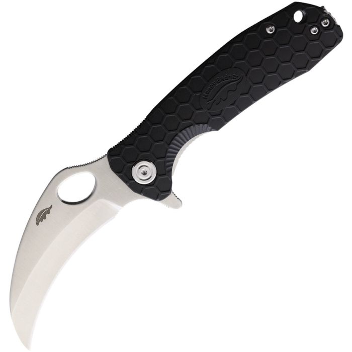 Honey Badger Knives Medium Claw Linerlock Blk