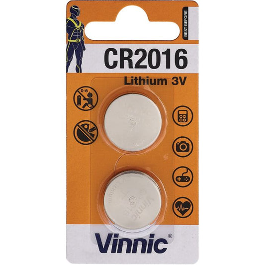 Miscellaneous Pack of 2 CR2016 Battery