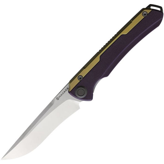 Maxace Kestrel Framelock Purple G10