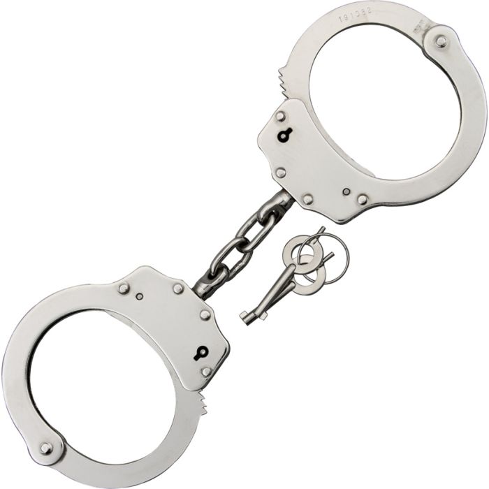 Kwik Force Scorpion Handcuffs Silver