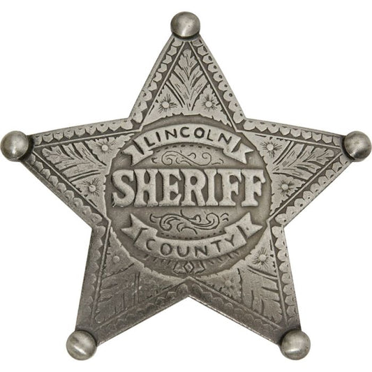 Badges Of The Old West Lincoln County Sheriff Badge