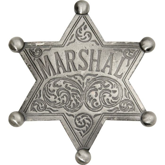 Badges Of The Old West Marshal Badge