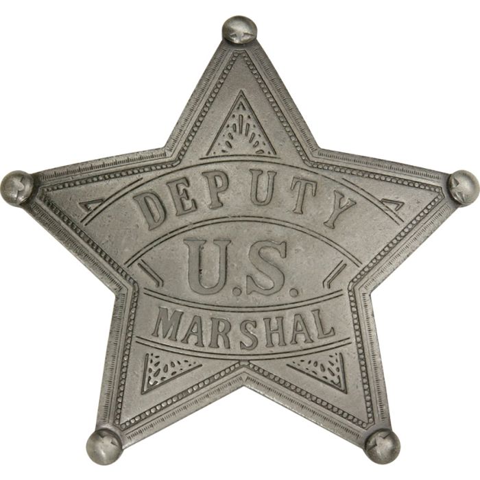 Badges Of The Old West US Deputy Marshal Badge