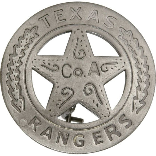 Badges Of The Old West Texas Rangers Badge