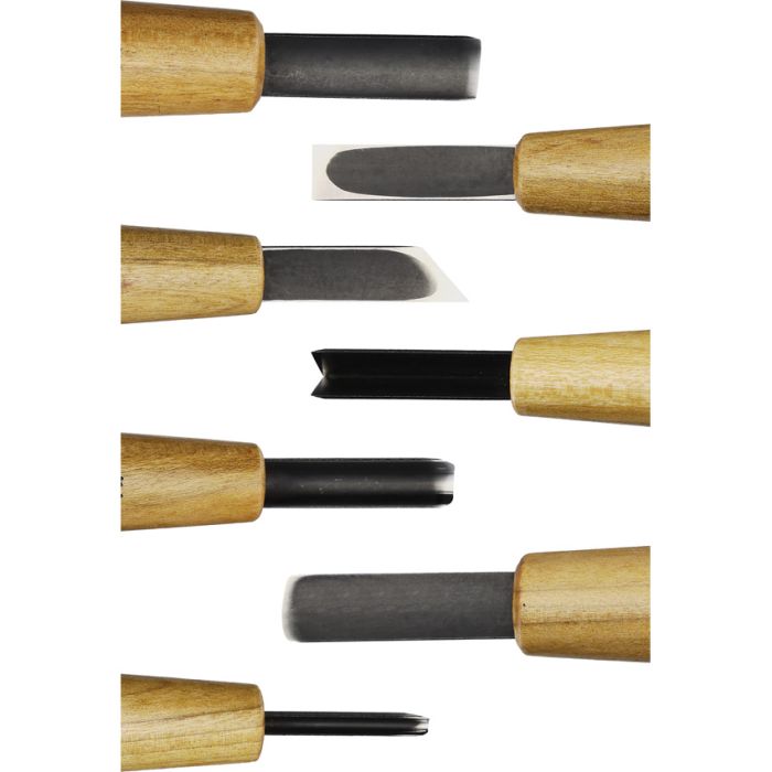 Mikihisa Power Grip Wood Chisel Set 7pc