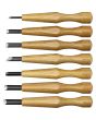 Mikihisa Power Grip Wood Chisel Set 7pc