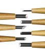 Mikihisa Power Grip Wood Chisel Set 7pc