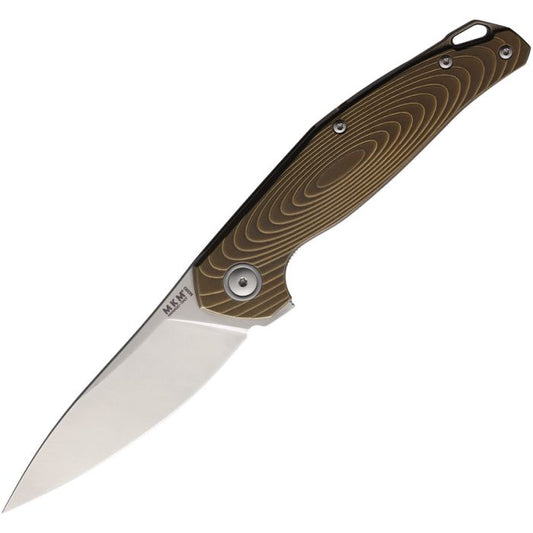 MKM-Maniago Knife Makers Goccia Linerlock Ti Bronze