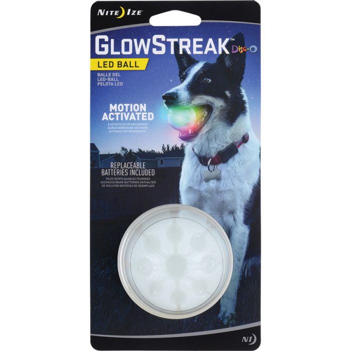 Nite Ize GlowStreak LED Ball Disc-O