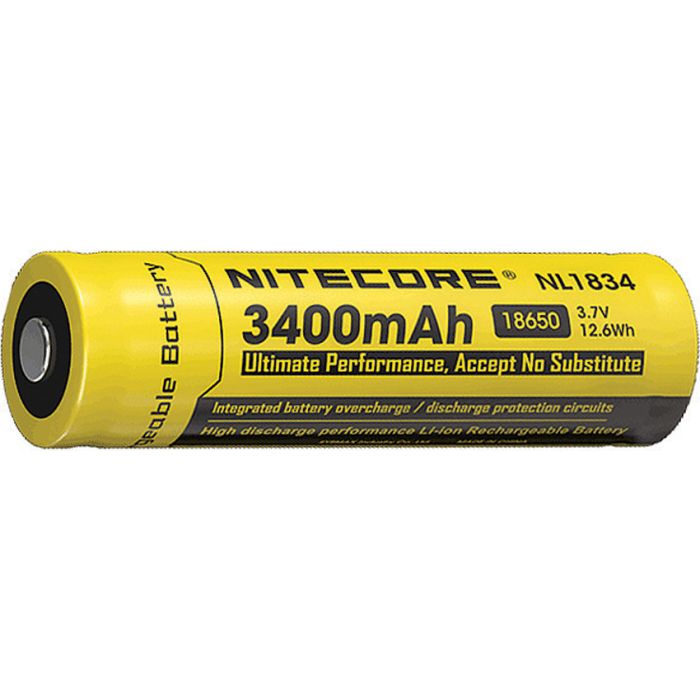 Nitecore Rechargable 18650 Battery 3400