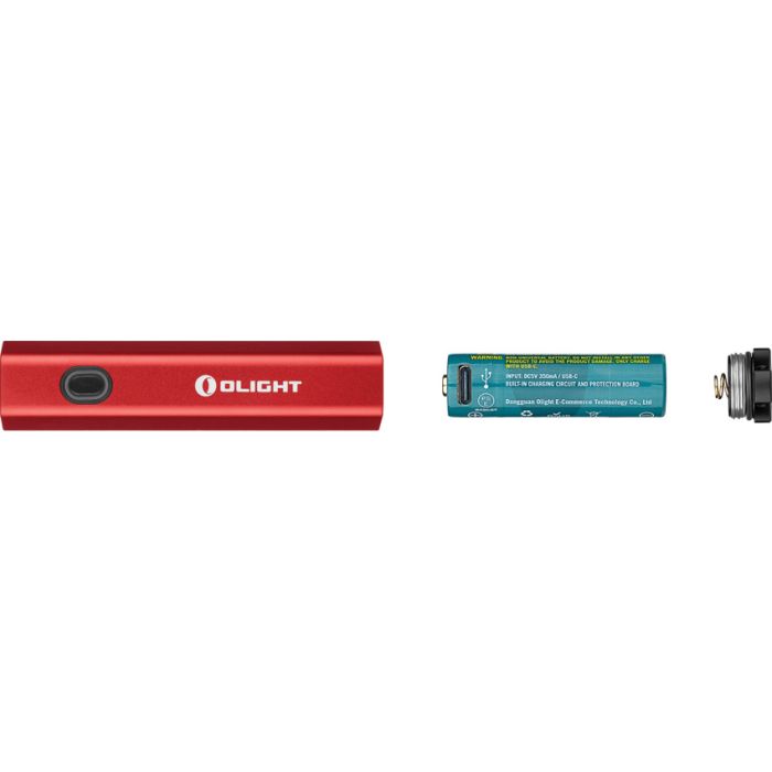 Olight Diffuse Compact Flashlight Red