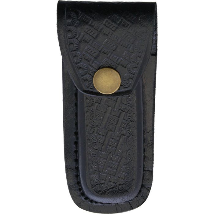 Pakistan Black Leather Belt Sheath