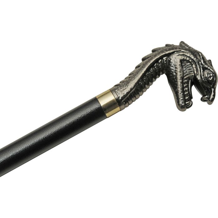 Pakistan Serpent Dragon Sword Cane