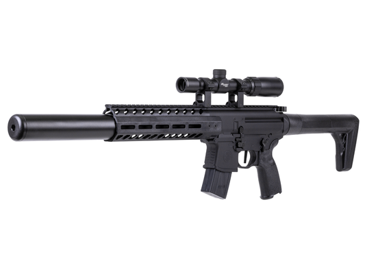 SIG Sauer MCX Pellet Rifle Gen 2, Black, Scoped