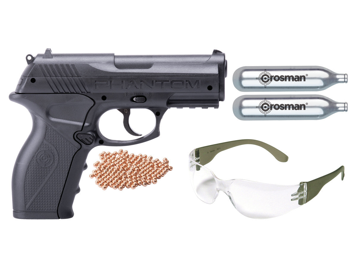 Crosman Phantom P10KT CO2 BB Air Pistol Kit