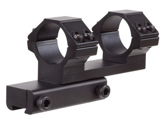 Leapers Accushot 1-Pc Bi-directional Offset Mount w/1&quot; Rings, High, 11mm Dovetail