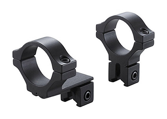 BKL 1&quot; Rings, 3/8&quot; or 11mm Dovetail, Offset, Matte Black