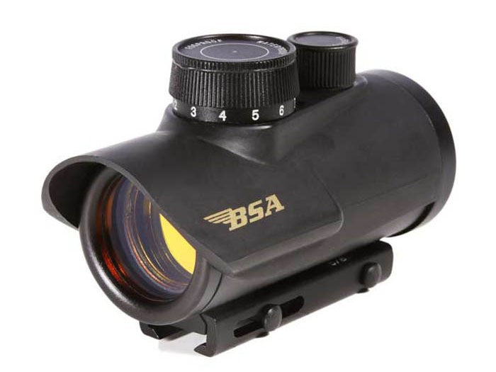 BSA 30mm Red Dot Sight, 3/8&quot; and Weaver Mount