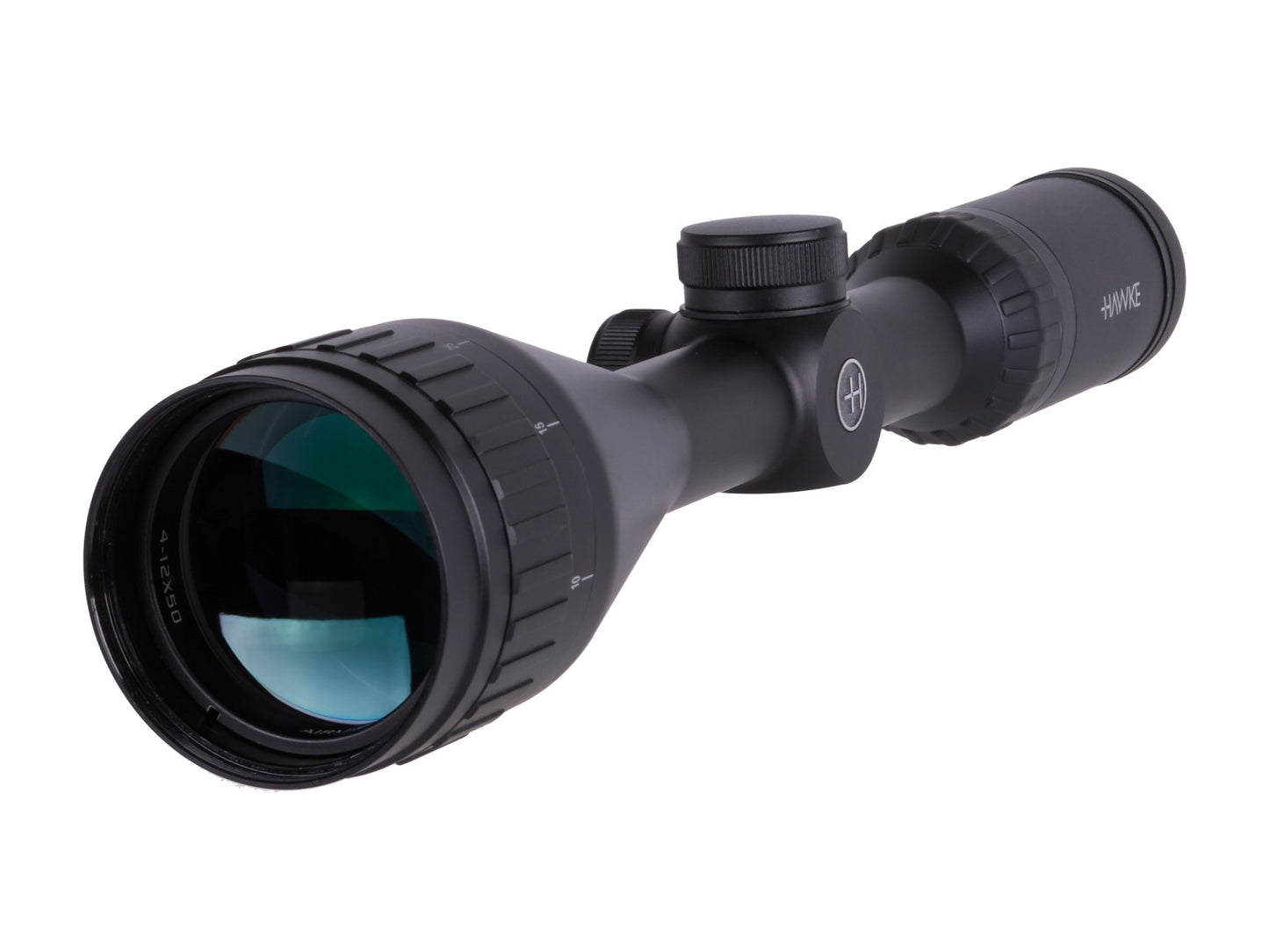 Hawke Sport Optics Airmax 4-12x50 AO Rifle Scope, AMX Reticle, 1/4 MOA, 1&quot; Tube