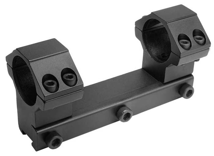 CenterPoint 1-Pc Mount, 1&quot; Rings, High, 3/8&quot; Dovetail, 4 Screws/Cap