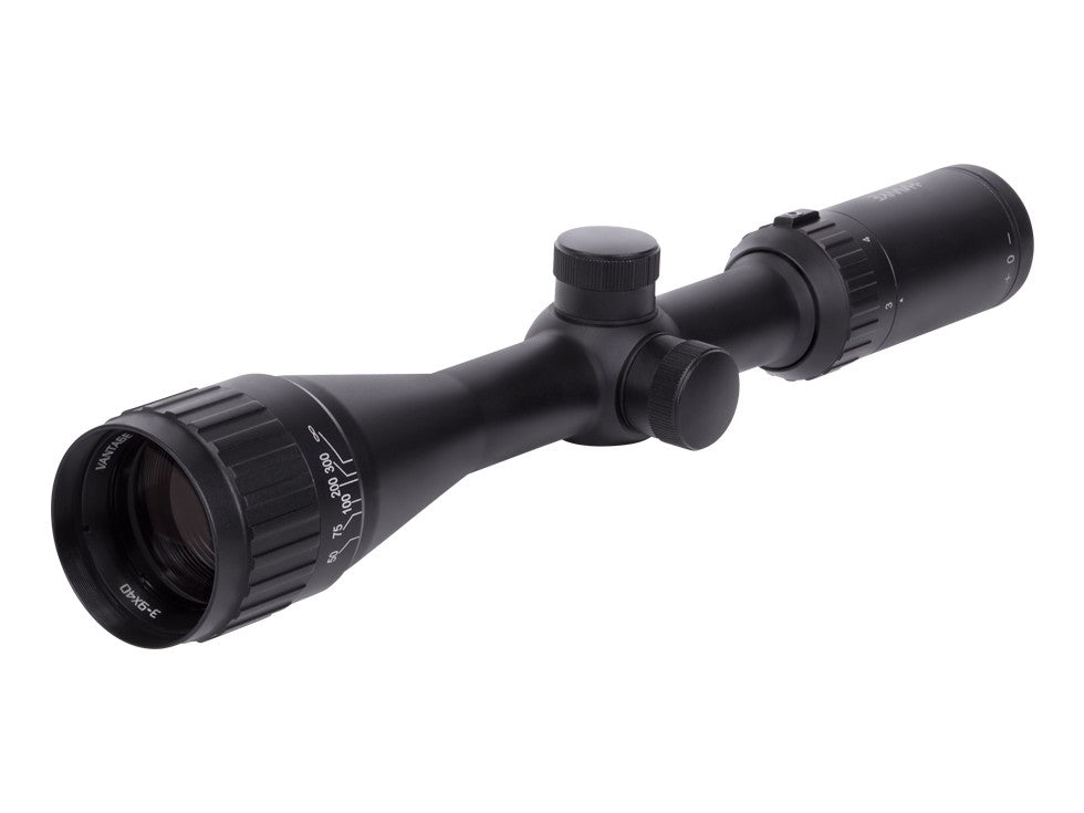 Hawke Sport Optics 3-9x40 AO Sport HD Rifle Scope, 30/30 Duplex Reticle, 1/4 MOA, 1&quot; Tube