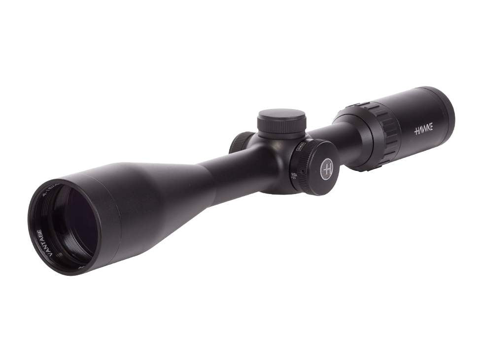 Hawke Optics 4-16x44 AO Vantage SF Rifle Scope, 1/2 Mil-Dot Reticle, 1/4 MOA, 1&quot; Tube