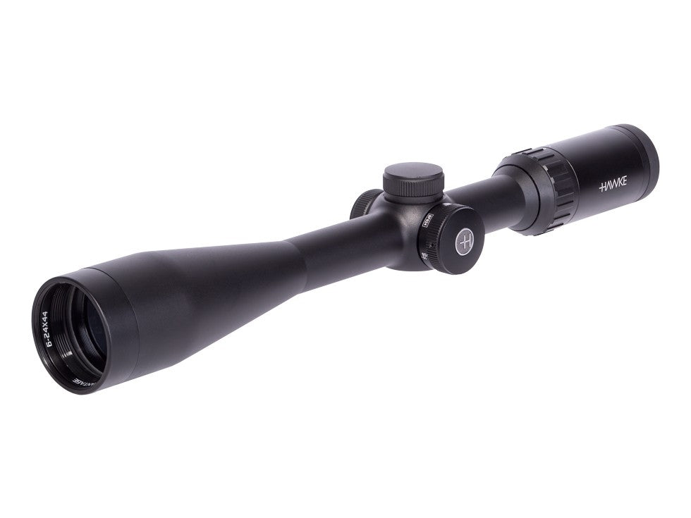 Hawke Optics 6-24x44 AO Varmint Rifle Scope, 1/2 Mil-Dot Reticle, 1/4 MOA, 1&quot; Tube