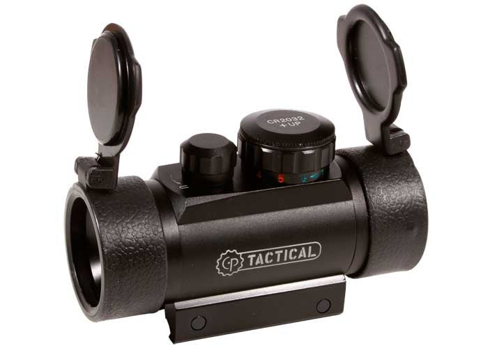 CenterPoint 30mm Metal Enclosed Red/Green Reflex Sight, Built-in Weaver-Style Mounting System