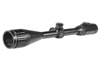 6-24x50 AO True Hunter Rifle Scope, EZ-TAP, Ill. Mil-Dot Reticle, 1/4 MOA, 1&quot; Tube, Weaver Rings